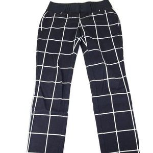 Candies Marilyn Ankle Black & White Stripe Pants
